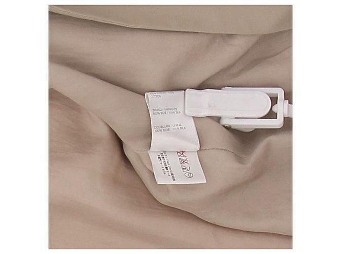 Trench Chloé beige in cotone - vista 6