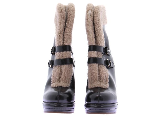 Botas de cuña Marc by Marc Jacobs piel negra 38.5 - vista 3
