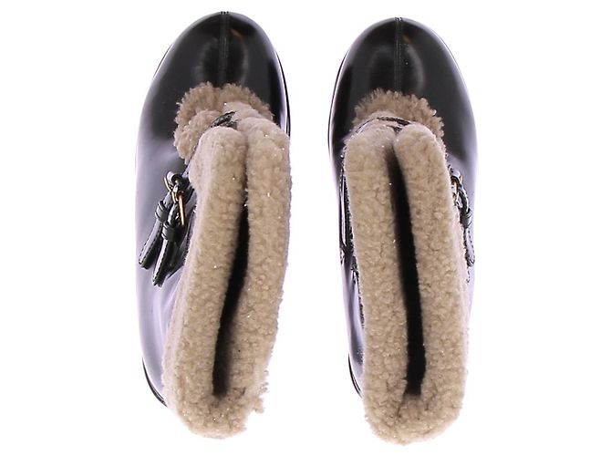 Botas de cuña Marc by Marc Jacobs piel negra 38.5 - vista 4