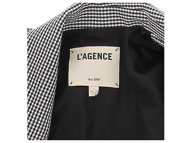 L'Agence Blazer con estampado pied-de-poule - vista 5