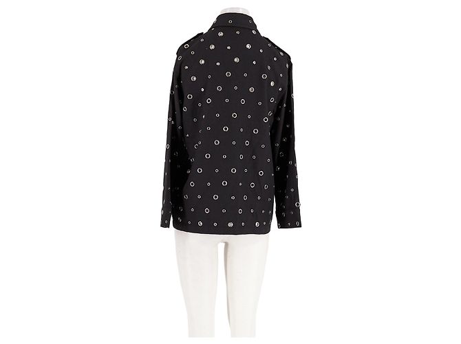 Laurence Bras Camicia in lana nera - vista 2