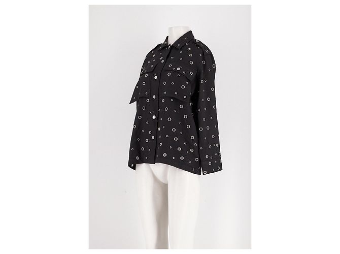 Laurence Bras Camicia in lana nera - vista 4