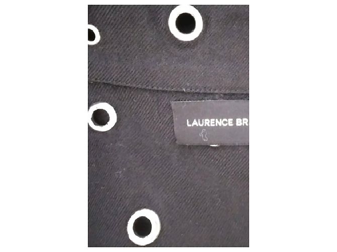 Laurence Bras Camicia in lana nera - vista 7