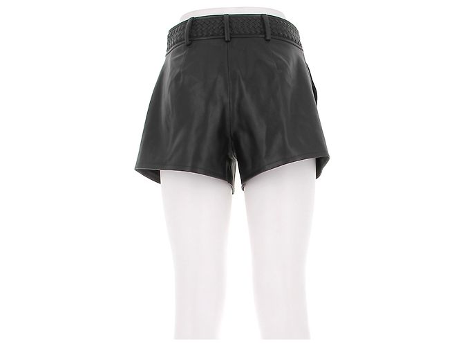 L'Agence Shorts Schwarz Polyester - Ansicht 2