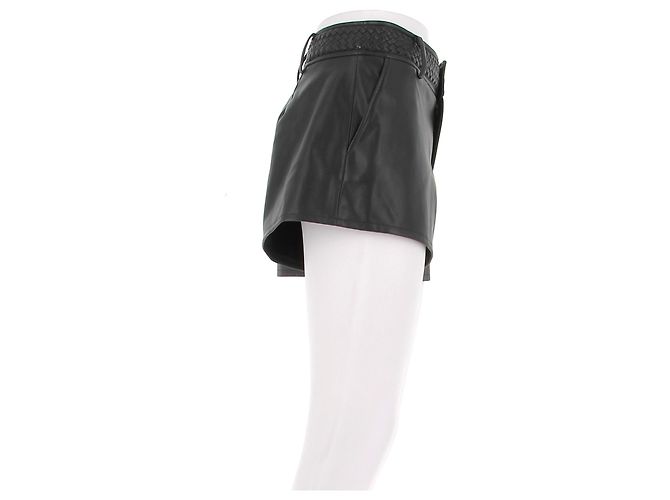 L'Agence Shorts Schwarz Polyester - Ansicht 3
