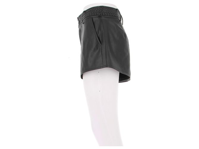 L'Agence Shorts Schwarz Polyester - Ansicht 4