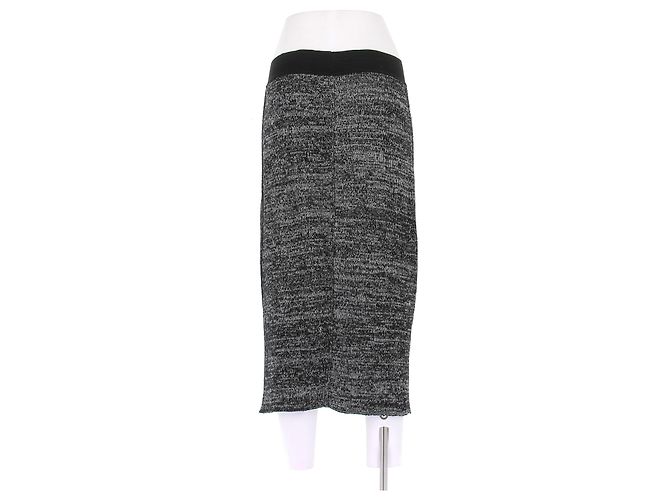 Falda de lino gris Isabel Marant - vista 2