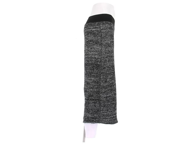 Falda de lino gris Isabel Marant - vista 3