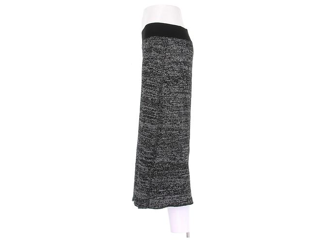 Falda de lino gris Isabel Marant - vista 4