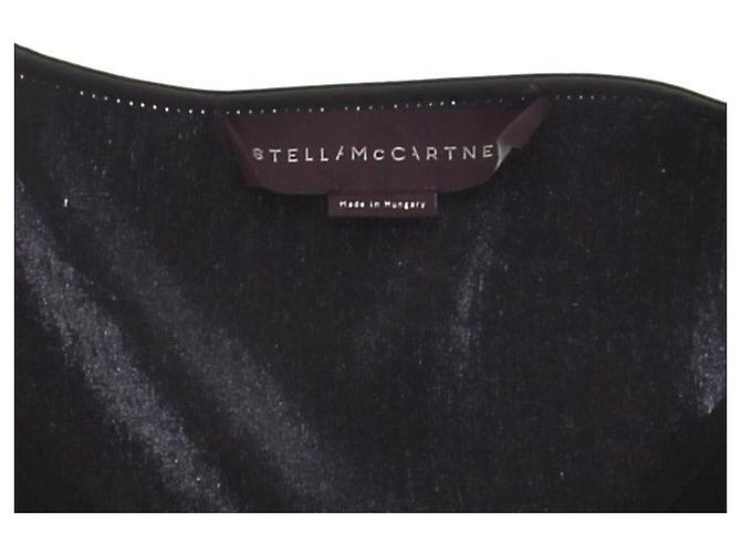 Stella Mc Cartney Schwarzes Kleid mit Gürtel - Ansicht 6