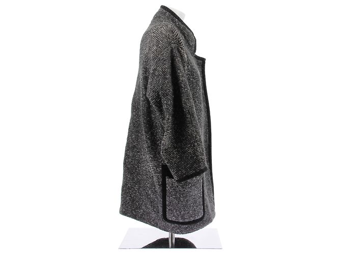 Isabel Marant Grey Wool Coat Size 38 - view 3