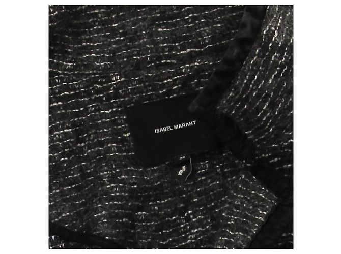 Isabel Marant Grey Wool Coat Size 38 - view 5
