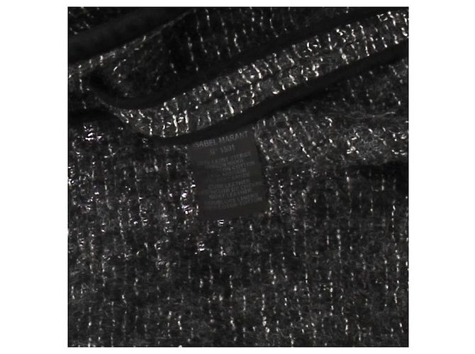 Isabel Marant Grey Wool Coat Size 38 - view 6
