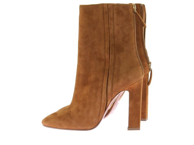 Aquazzura Botas de camurça castanhas - vista 2