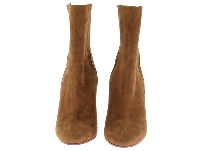 Aquazzura Botas de camurça castanhas - vista 5