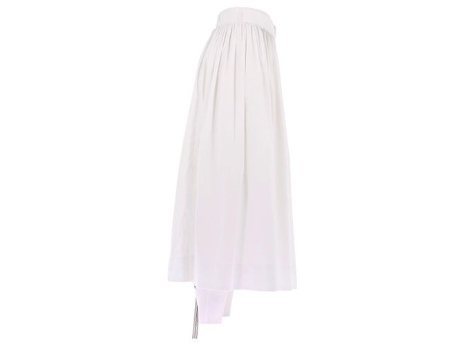 Autre Marque Falda maxi blanca de algodón ANDIATA - vista 3