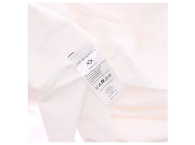Autre Marque Falda maxi blanca de algodón ANDIATA - vista 5