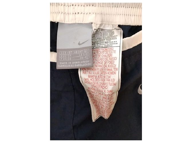 Nike Pantalones rectos azul marino - vista 5