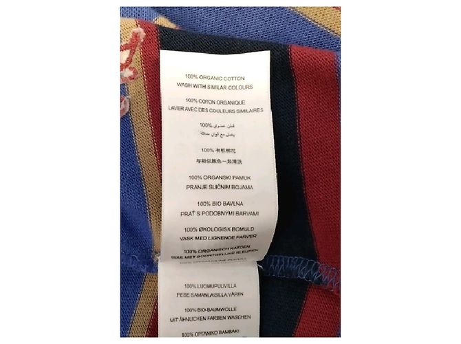 Autre Marque DAMSON MADDER Baumwollpullover blau gestreift - Ansicht 8