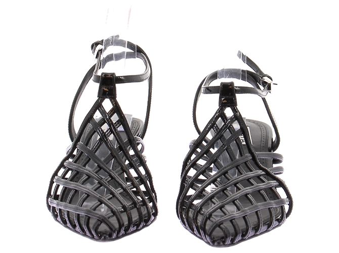 Alaïa Mules intrecciate nere - vista 4