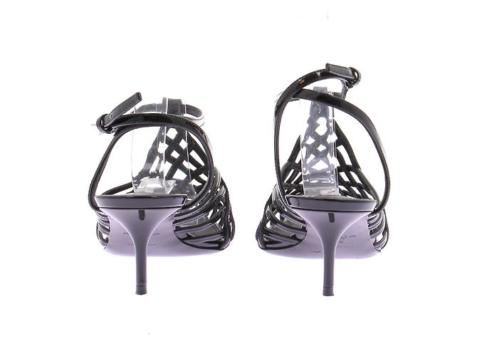 Alaïa Mules intrecciate nere - vista 5