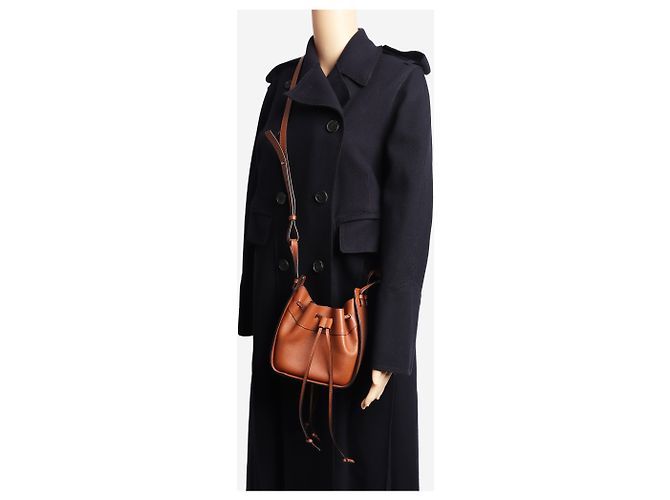 Loewe Mini borsa Hammock 2way marrone - vista 2