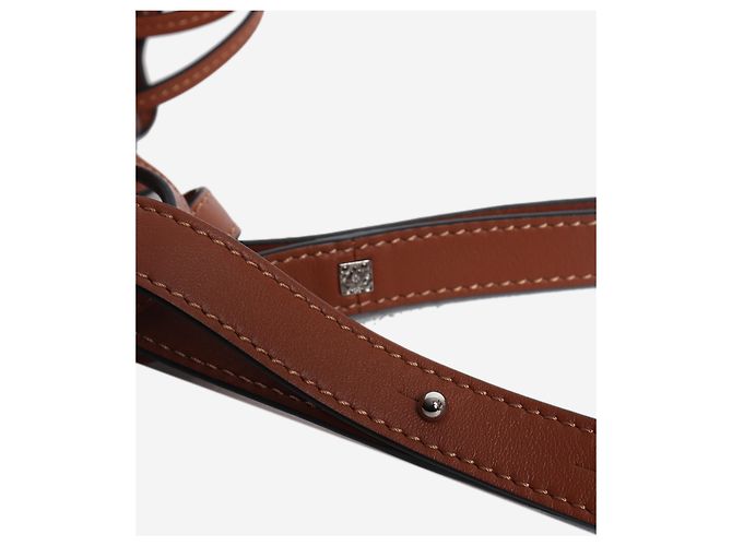 Loewe Mini borsa Hammock 2way marrone - vista 6