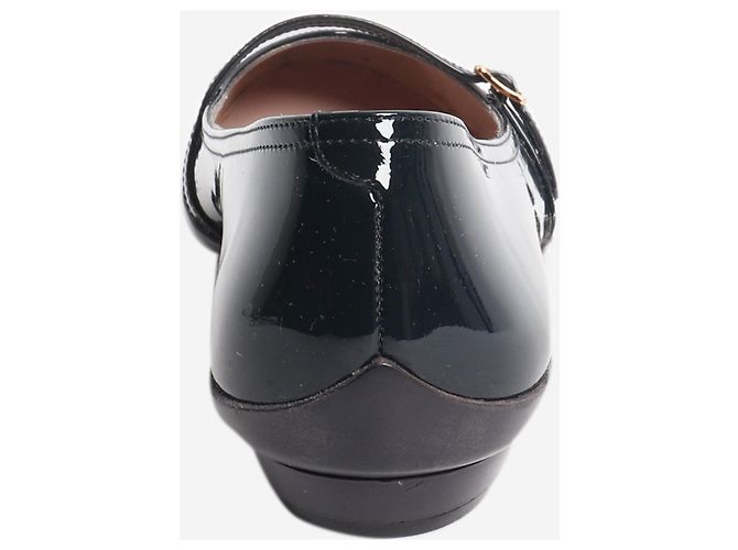 Salvatore Ferragamo Audrey Lackschuhe Navy - size EU 39.5 - Ansicht 3