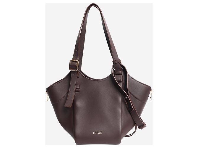 Loewe Bolso Hammock flip Dark chestnut - vista 2