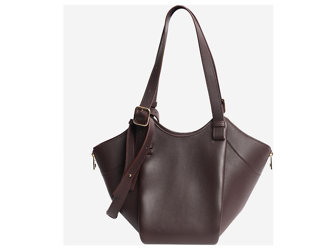 Loewe Bolso Hammock flip Dark chestnut - vista 4