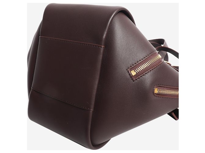 Loewe Bolso Hammock flip Dark chestnut - vista 5