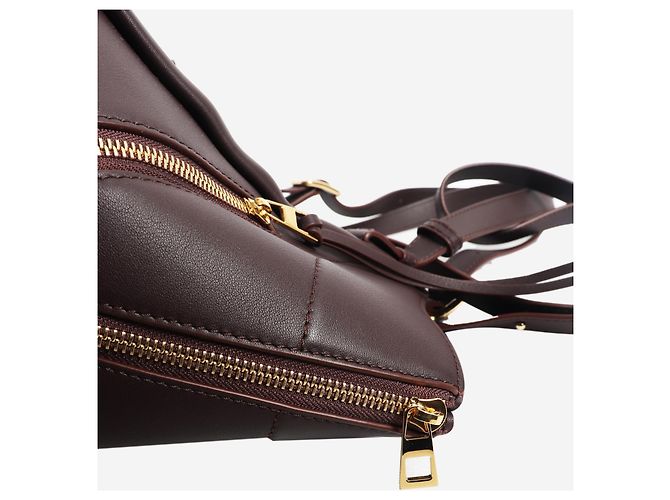 Loewe Bolso Hammock flip Dark chestnut - vista 6