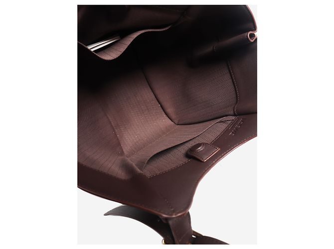 Loewe Bolso Hammock flip Dark chestnut - vista 7