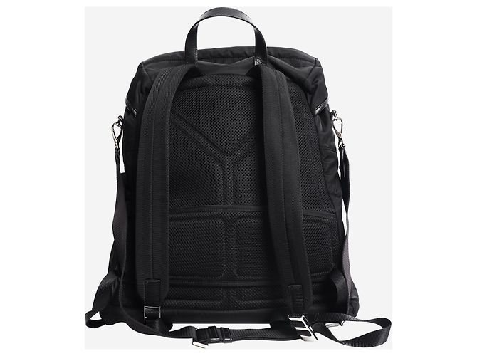 Prada Black Re-Nylon 2way backpack - view 3