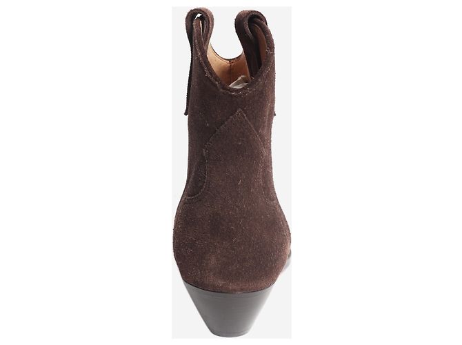 Isabel Marant Botines de ante marrón - talla EU 39 - vista 3