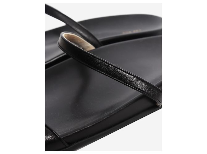 The row Sandali in pelle nera - size EU 40 - vista 5