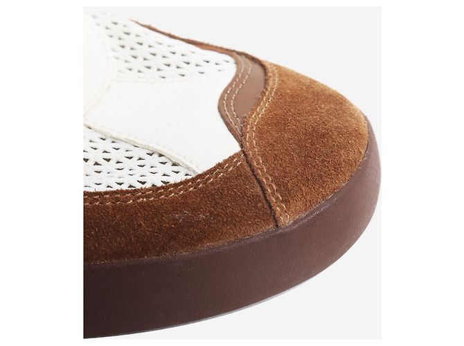 Chloé Sneakers alte Kick marroni e bianche - size EU 39 - vista 6