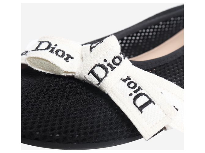 Dior Ballerine in mesh nere - size EU 39 - vista 4