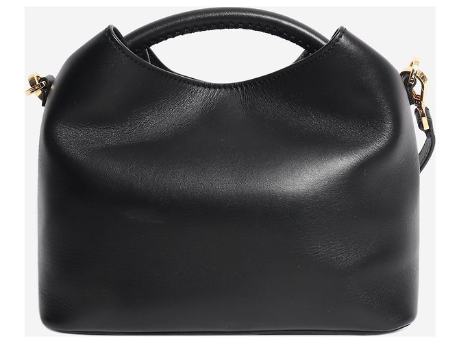 Autre Marque Borsa a tracolla Baozi nera - vista 4