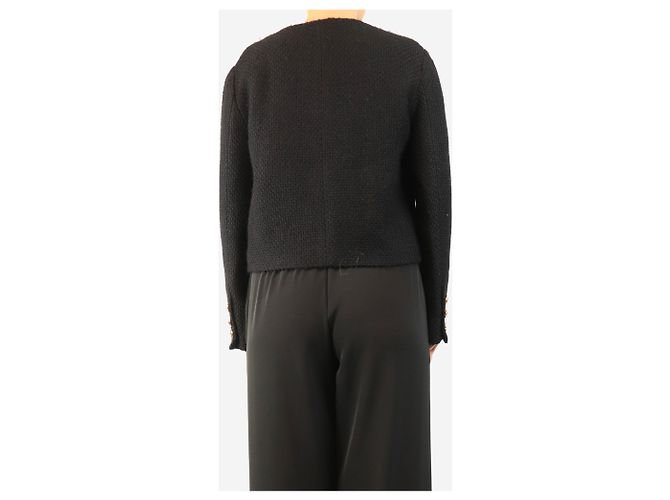 Altuzarra Beanie Jacke schwarz - Größe UK 16 - Ansicht 2