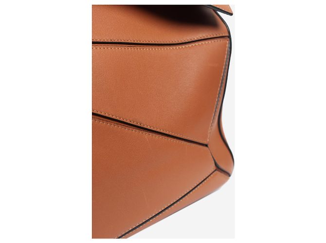 Loewe Borsa Puzzle medium marrone - vista 10