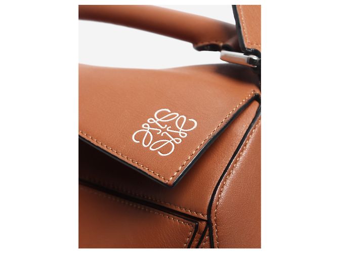 Loewe Borsa Puzzle medium marrone - vista 8