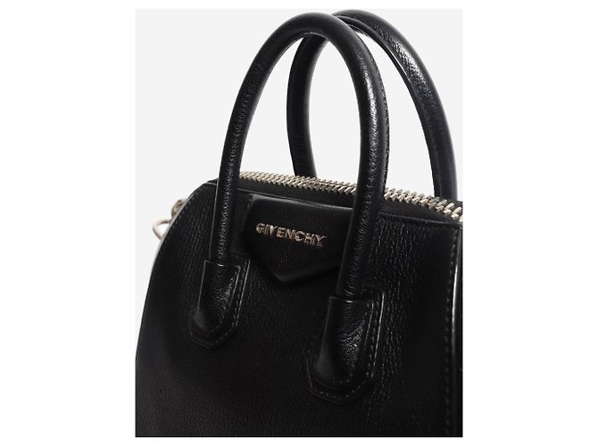 Givenchy Mini borsa Antigona in pelle nera - vista 6
