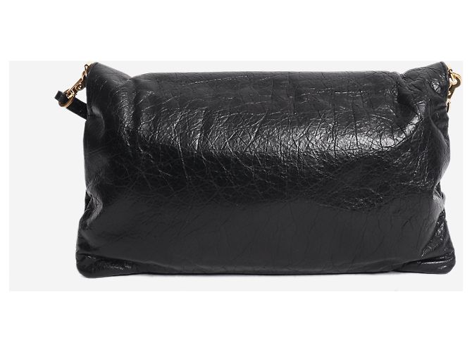 Balenciaga Borsa a tracolla a busta nera - vista 3