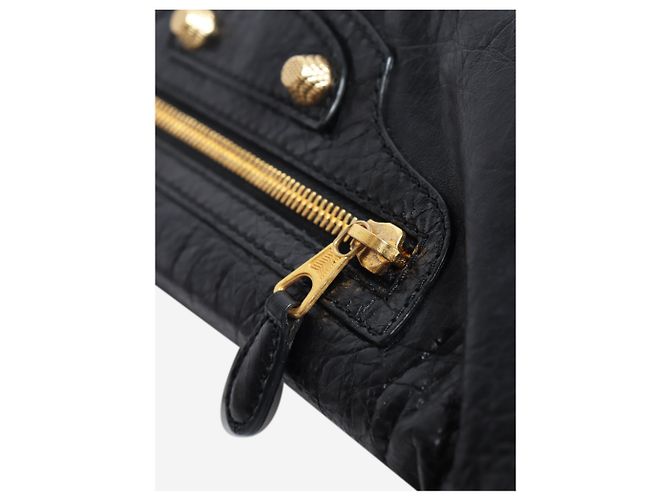 Balenciaga Borsa a tracolla a busta nera - vista 7