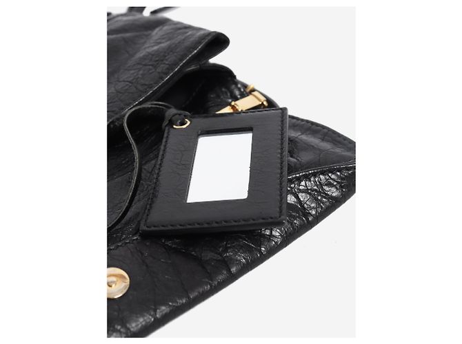 Balenciaga Borsa a tracolla a busta nera - vista 8