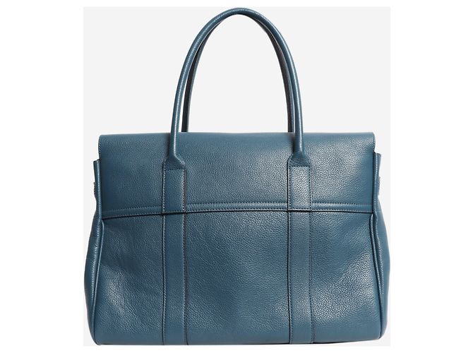 Mulberry Borsa Bayswater blu - vista 3