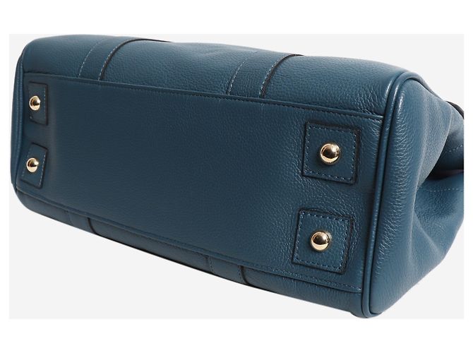 Mulberry Borsa Bayswater blu - vista 4
