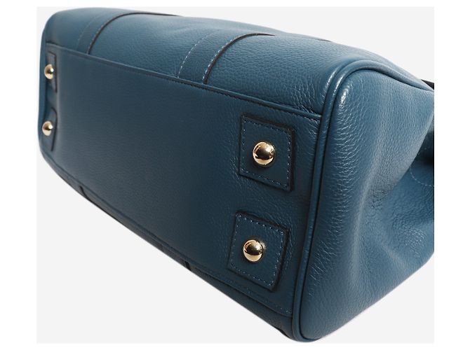 Mulberry Borsa Bayswater blu - vista 5