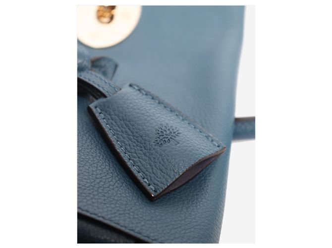 Mulberry Borsa Bayswater blu - vista 8